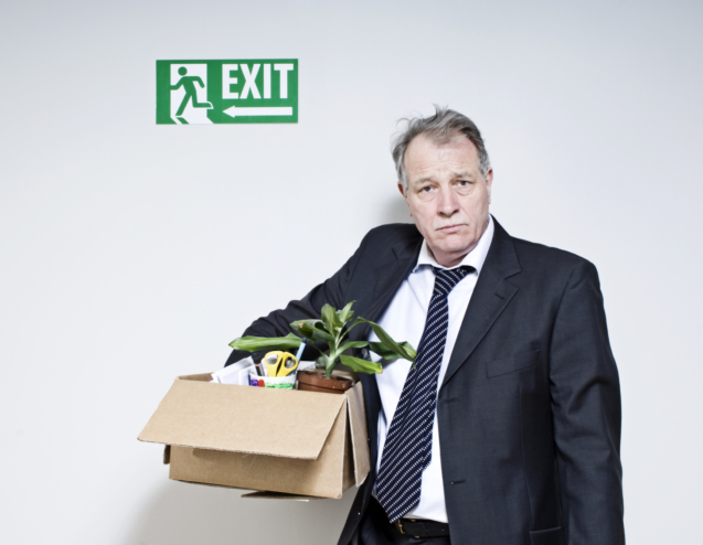 iStock_Employee under exit sign
